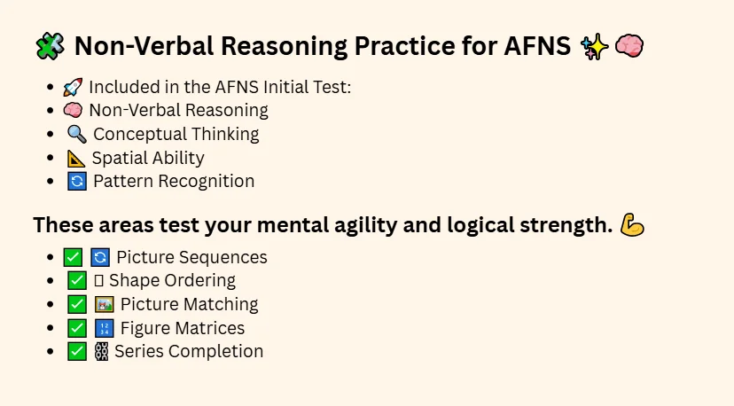 non verbal resoning practice test